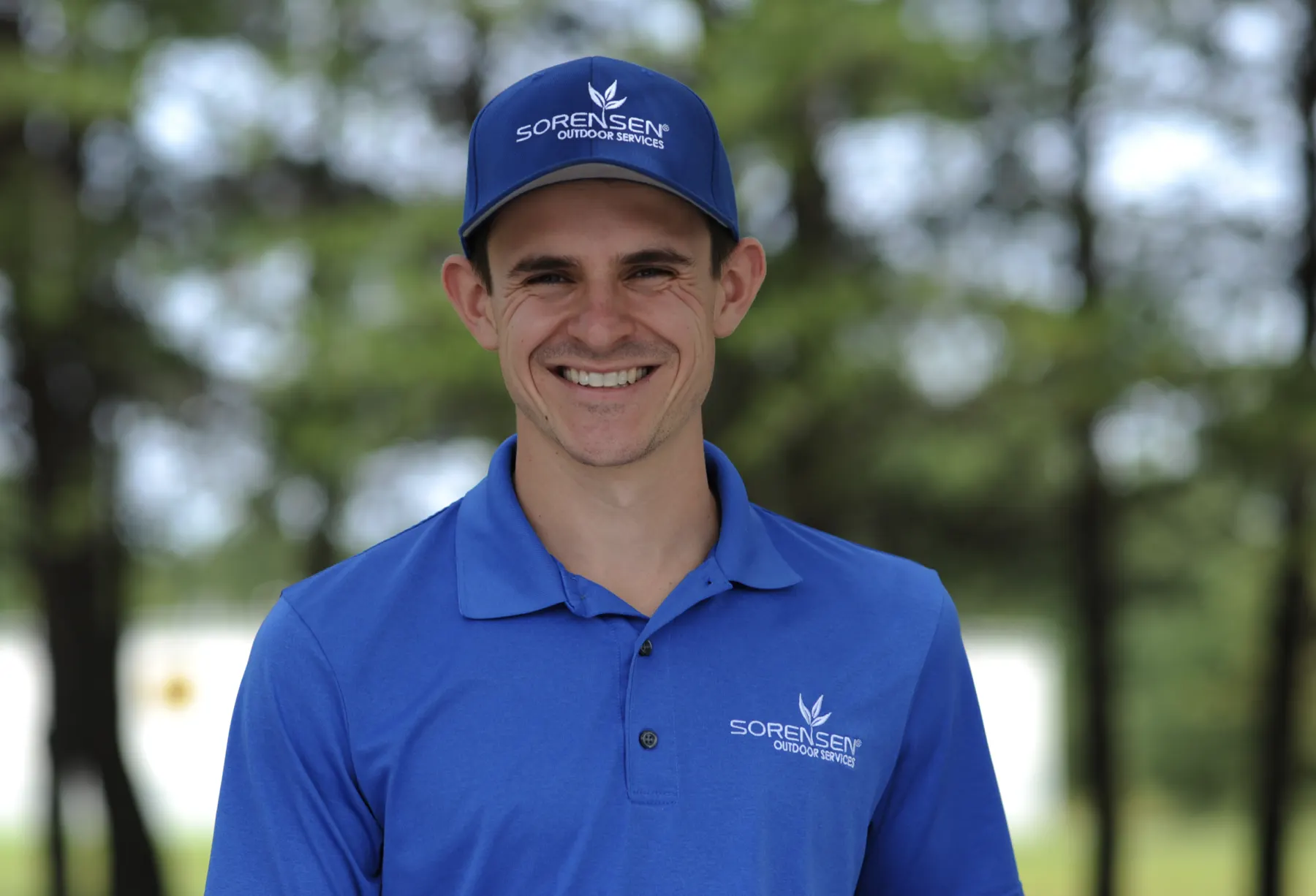 A Sorensen Outdoor Services lawn specialist